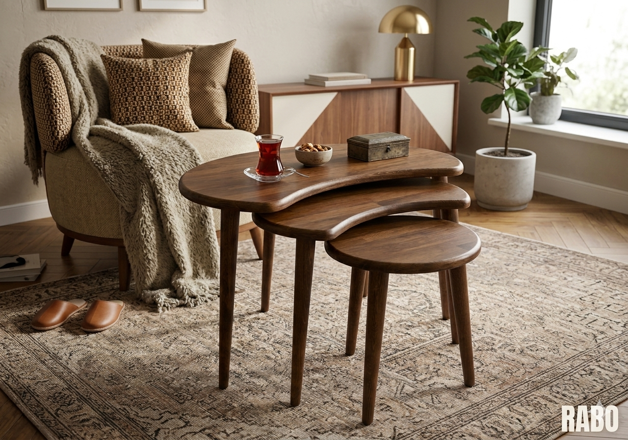 Modern Masif Paris Zigon Sehpa